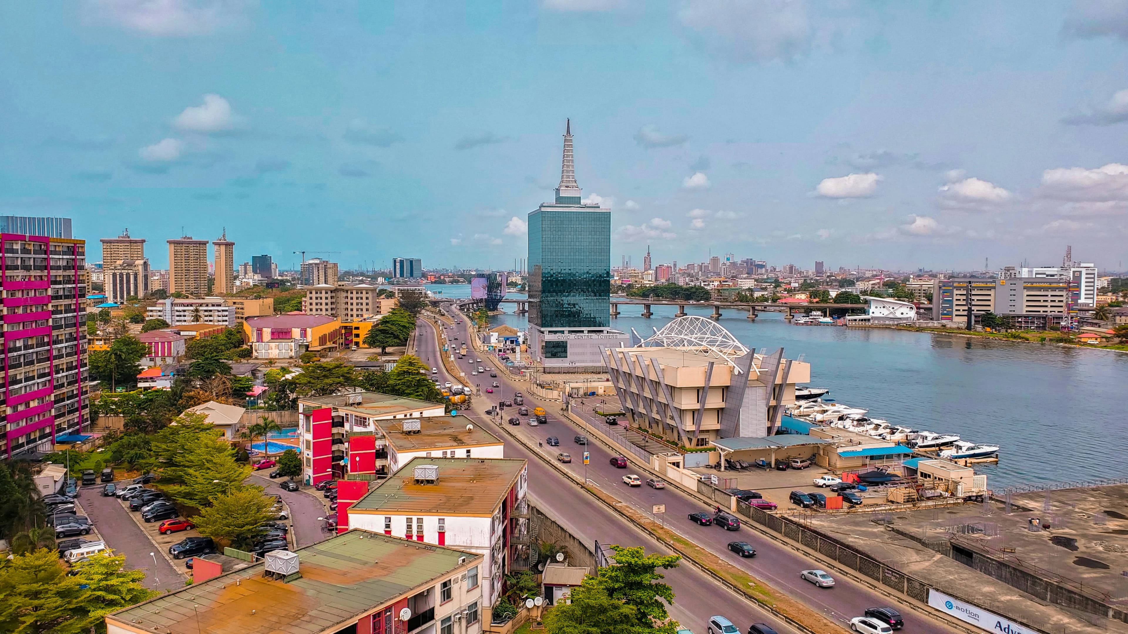 lagos scene background